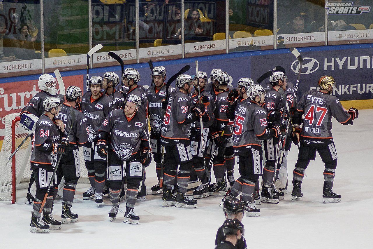 DEL2: Löwen Frankfurt vs. Eispiraten Crimmitschau 2:0 22.03.2019