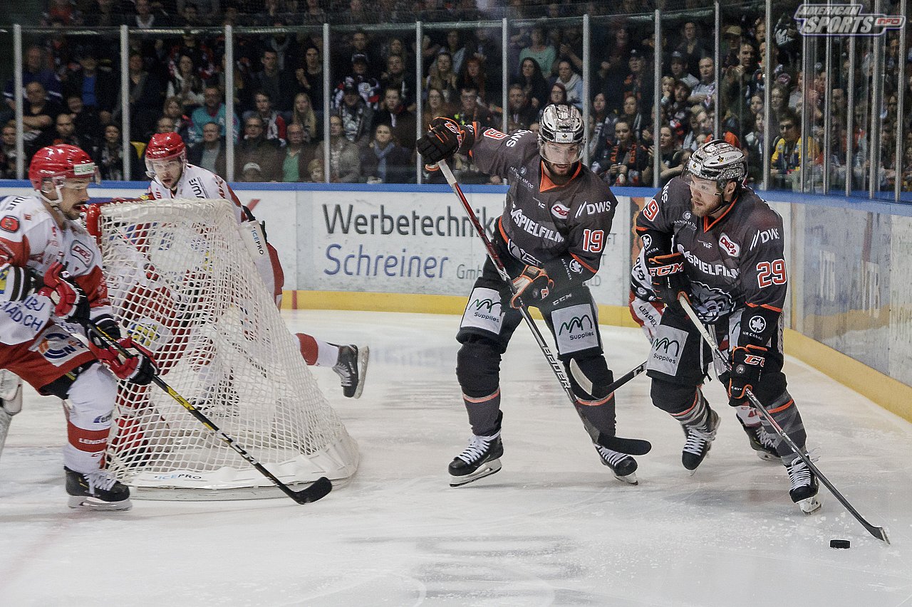 DEL2: Löwen Frankfurt vs. Eispiraten Crimmitschau 2:0 22.03.2019