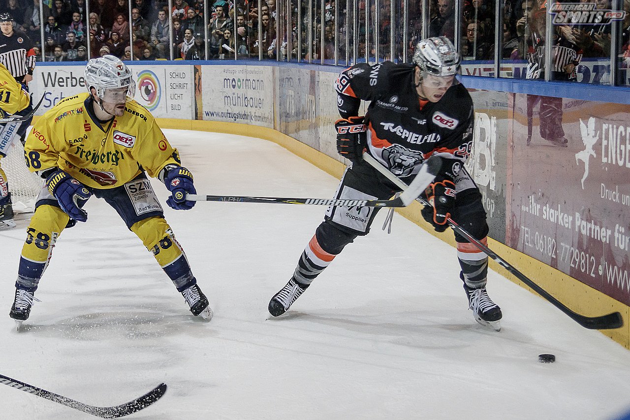 DEL2: Löwen Frankfurt vs. Lausitzer Füchse 5:1 08.02.2019