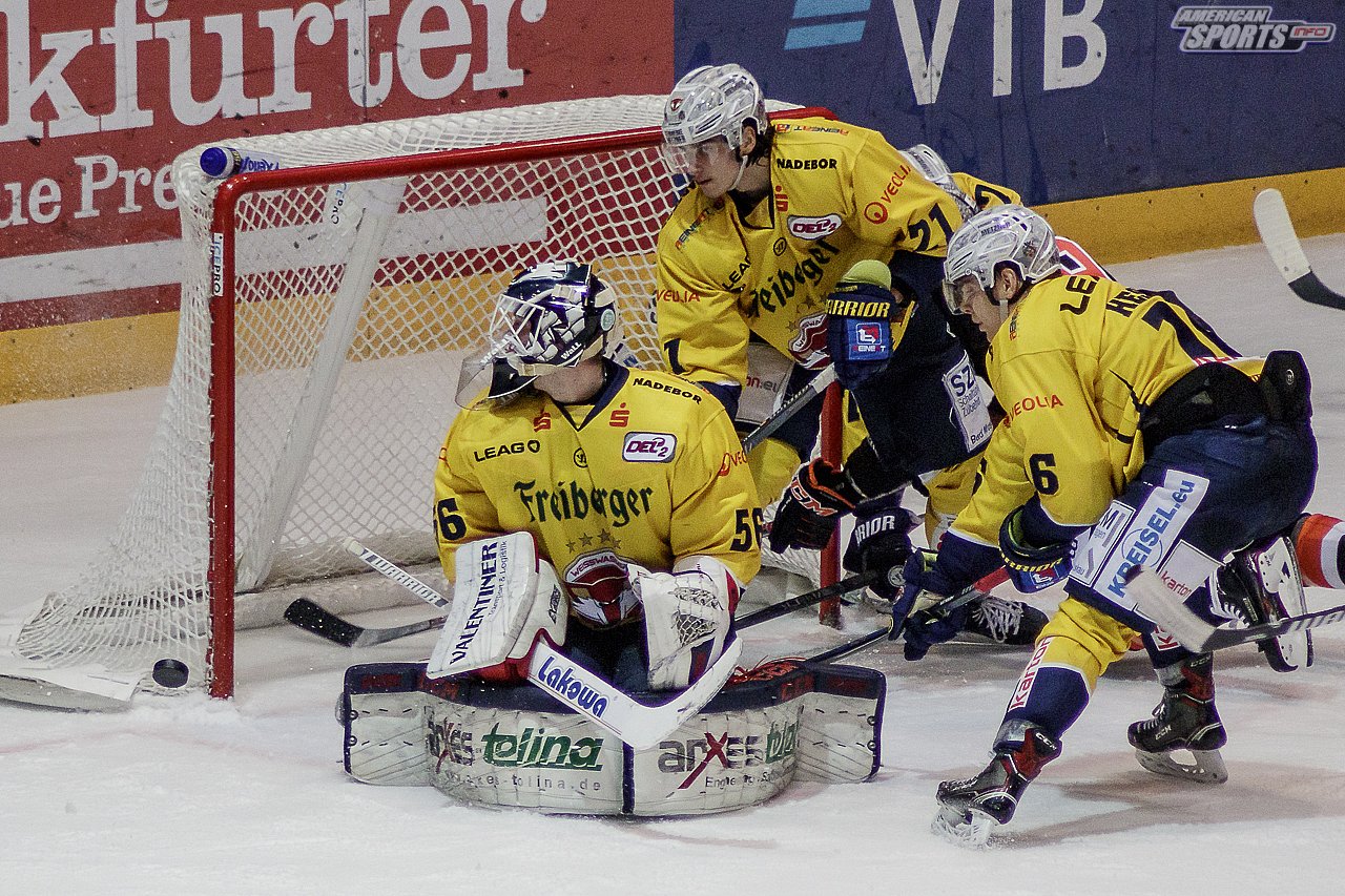 DEL2: Löwen Frankfurt vs. Lausitzer Füchse 5:1 08.02.2019