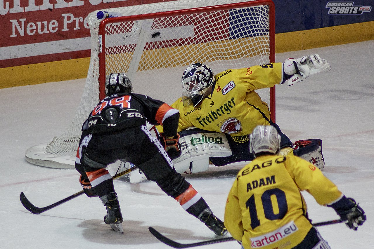 DEL2: Löwen Frankfurt vs. Lausitzer Füchse 5:1 08.02.2019