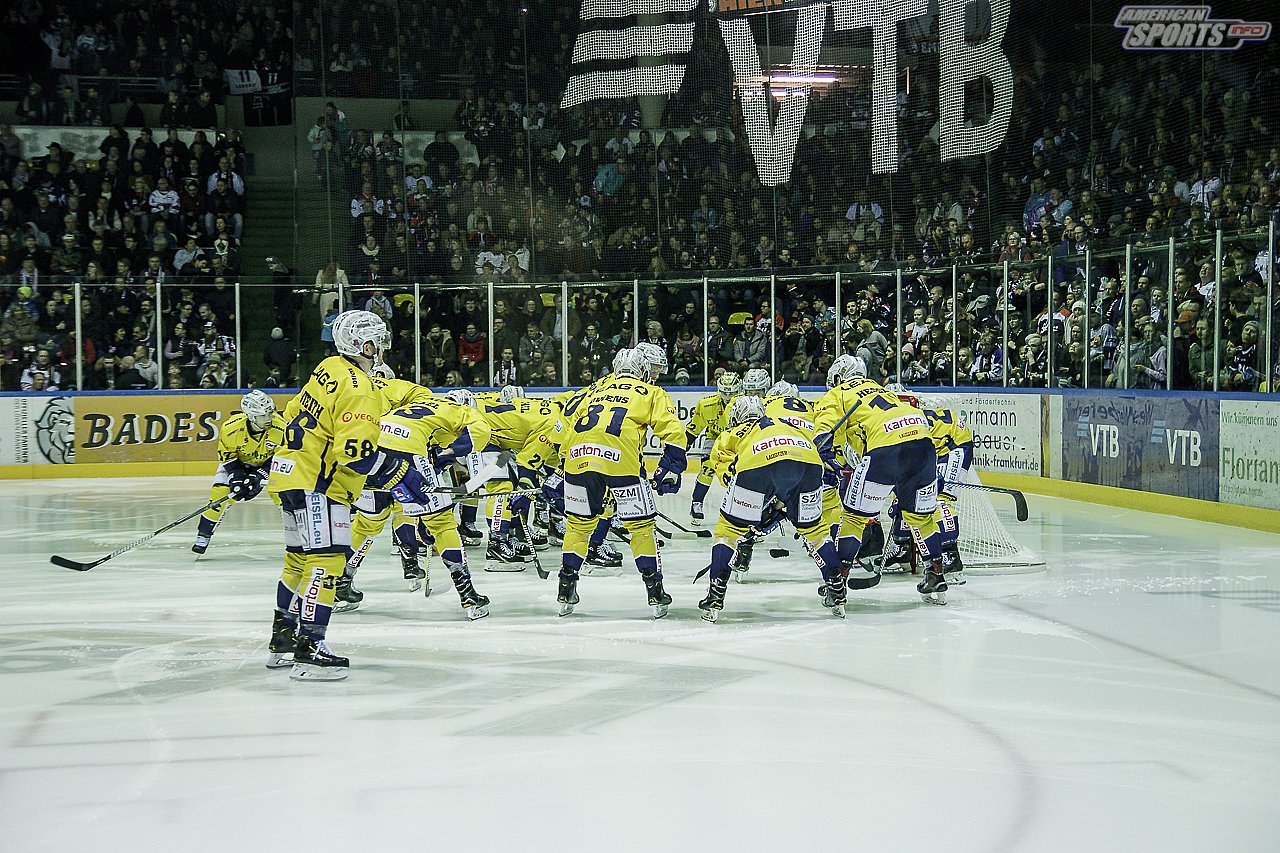 DEL2: Löwen Frankfurt vs. Lausitzer Füchse 5:1 08.02.2019