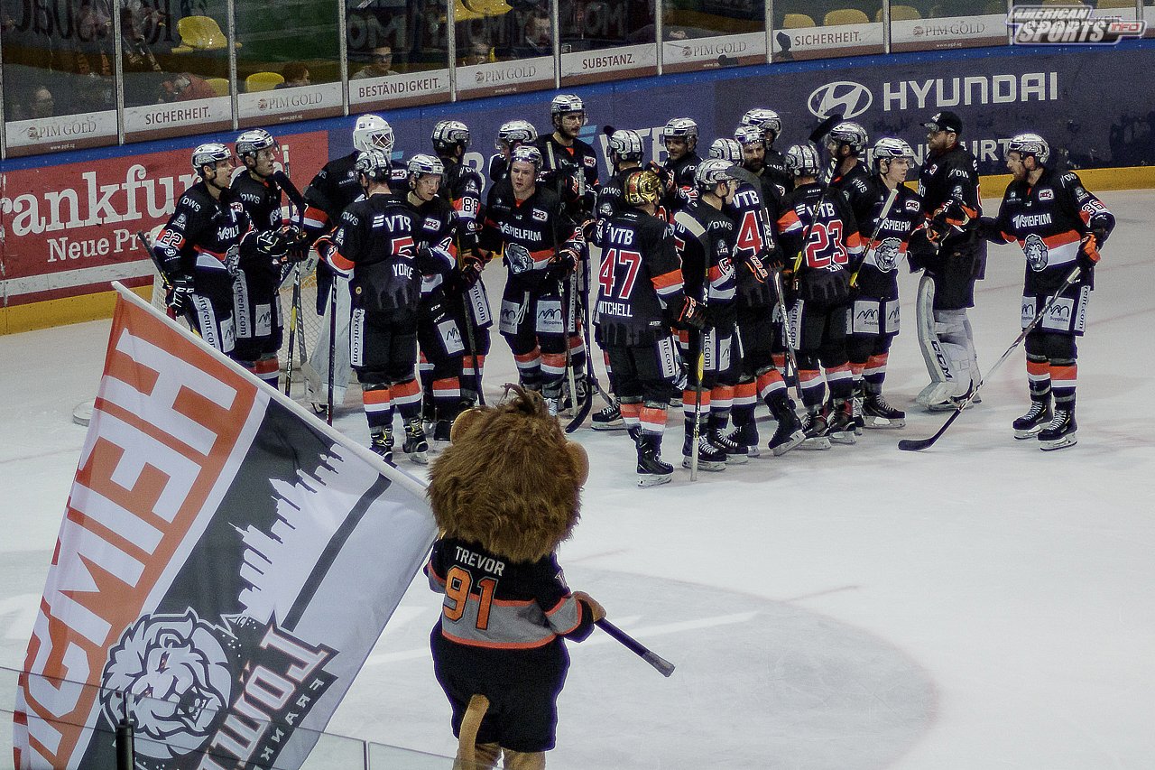 DEL2: Löwen Frankfurt vs. Lausitzer Füchse 5:1 08.02.2019