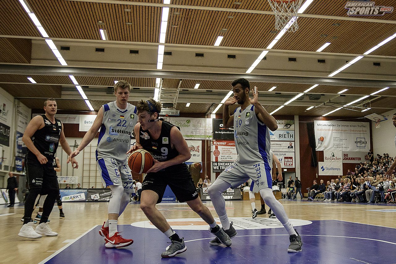 ProA Basketball: White Wings Hanau vs. FC Schalke 04 Basketball 84:80 23.03.2019