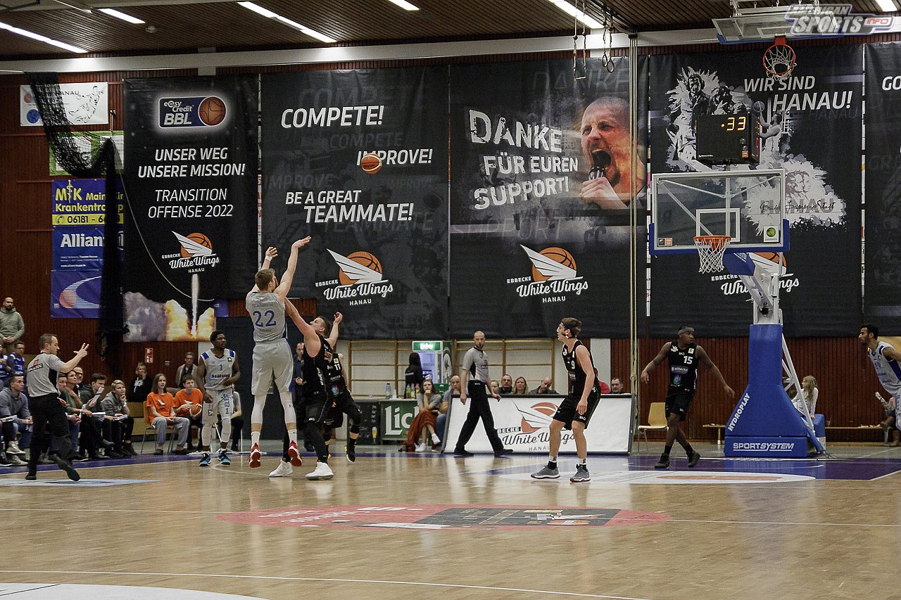 ProA Basketball: White Wings Hanau vs. FC Schalke 04 Basketball 84:80 23.03.2019