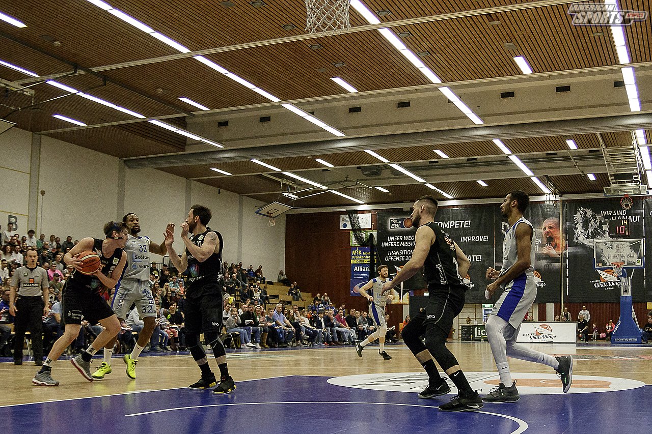 ProA Basketball: White Wings Hanau vs. FC Schalke 04 Basketball 84:80 23.03.2019