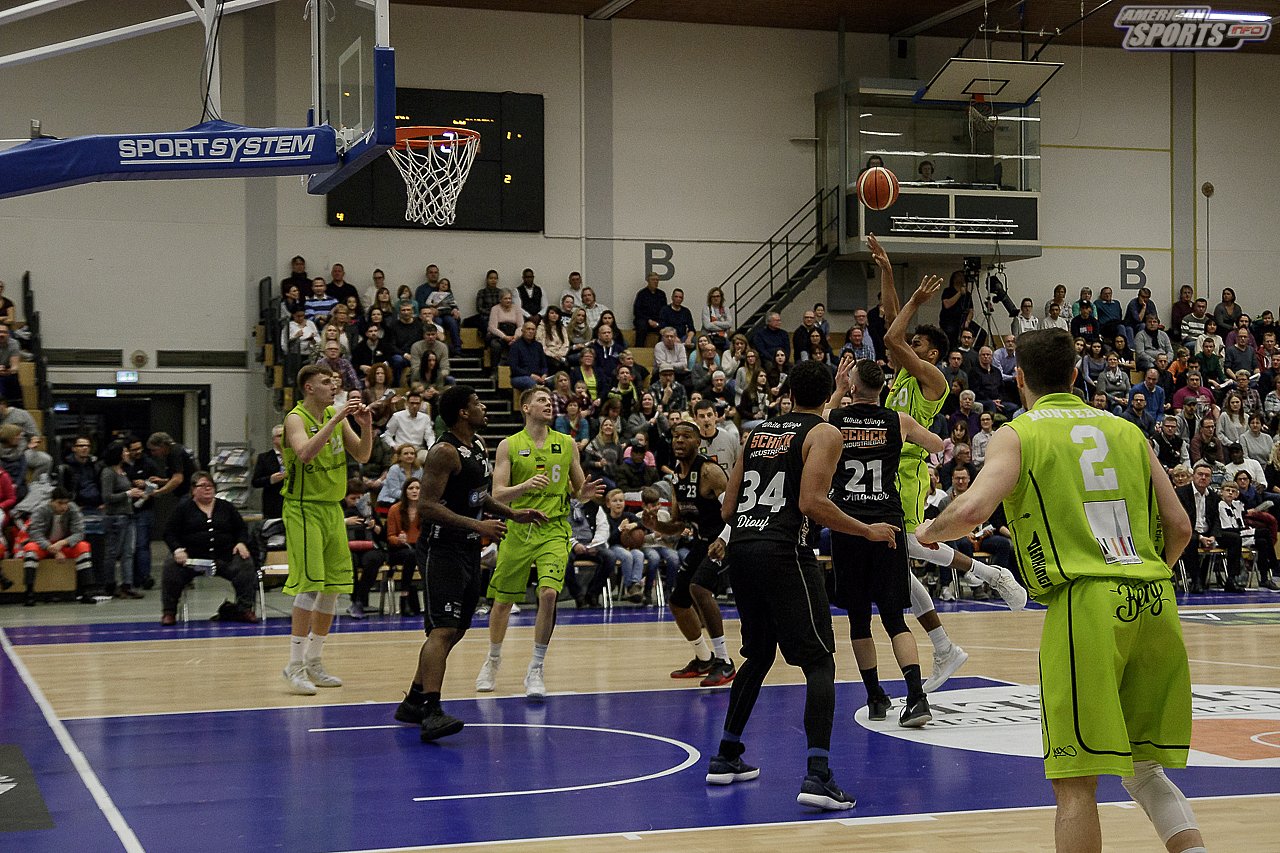 Pro A: Ebbecke White Wings Hanau vs Team Ehingen Ursprung 71:88 09.02.2019