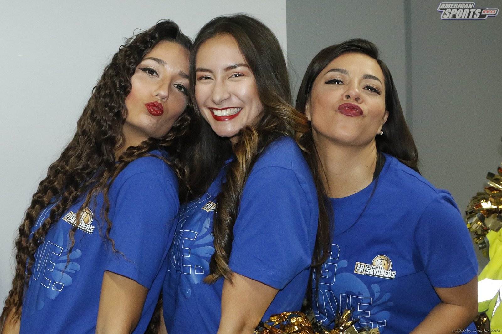 Das Skyliners Danceteam beim Heimspiel gegen den FC Bayern München Basketball am 06.10.2019