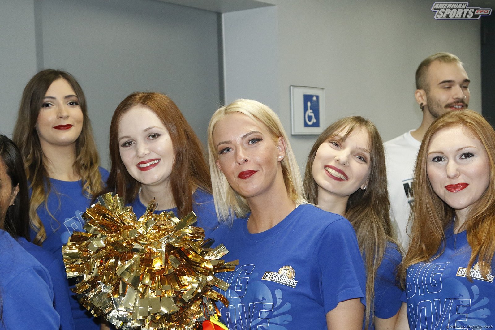 Das Skyliners Danceteam beim Heimspiel gegen den FC Bayern München Basketball am 06.10.2019