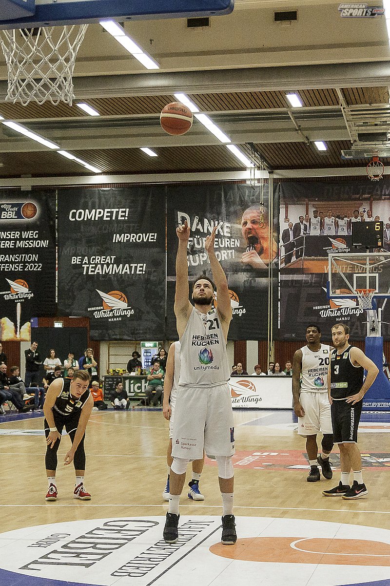 ProA Basketball: Hanau White Wings vs. Römerstrom Gladiators Trier