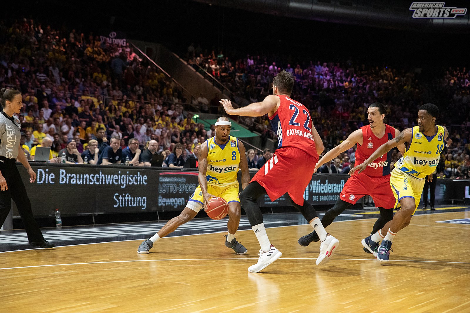 BBL Playoffs: Basketball Löwen Braunschweig vs. FC Bayern München 74:84 24.05.2019 
