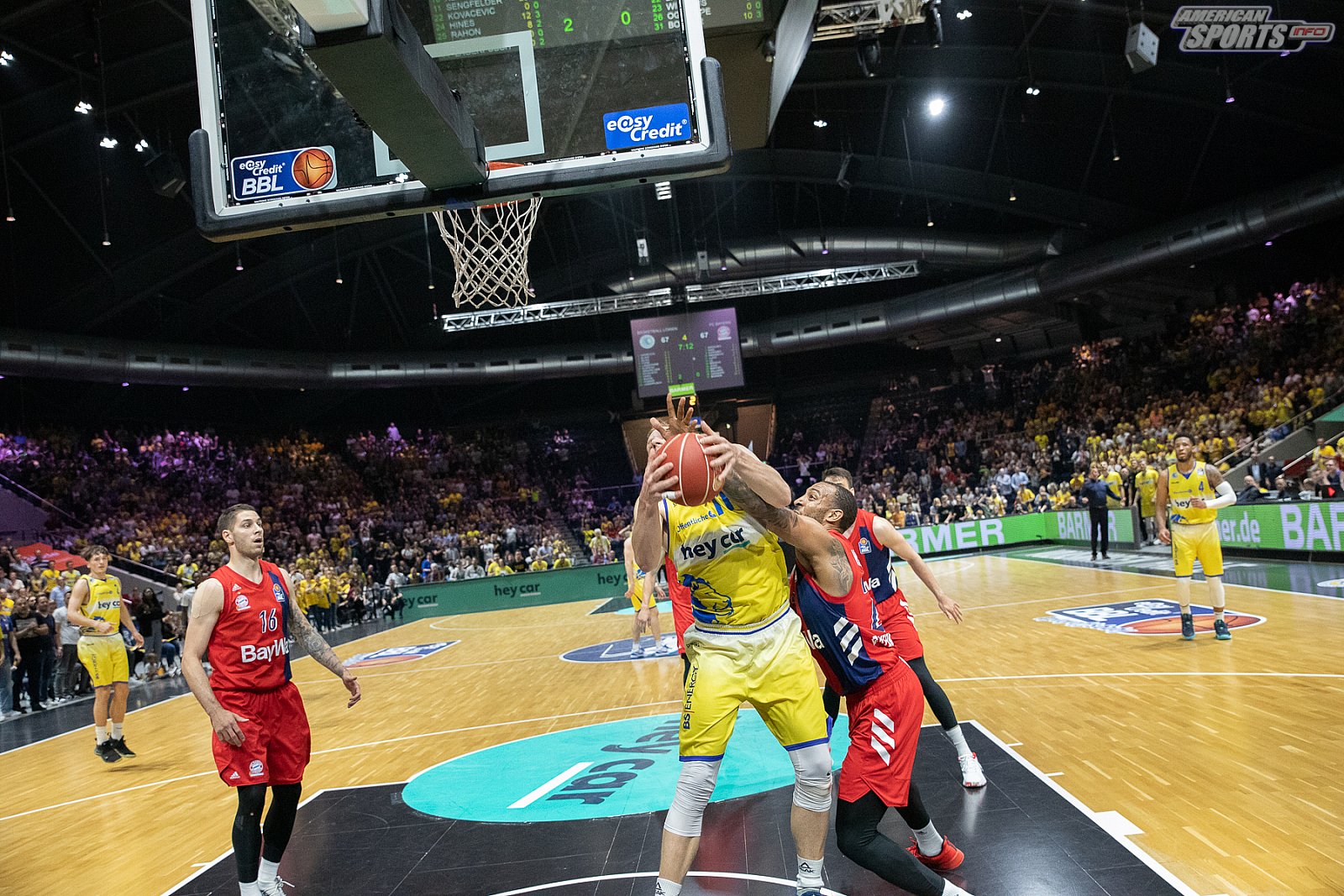 BBL Playoffs: Basketball Löwen Braunschweig vs. FC Bayern München 74:84 24.05.2019 