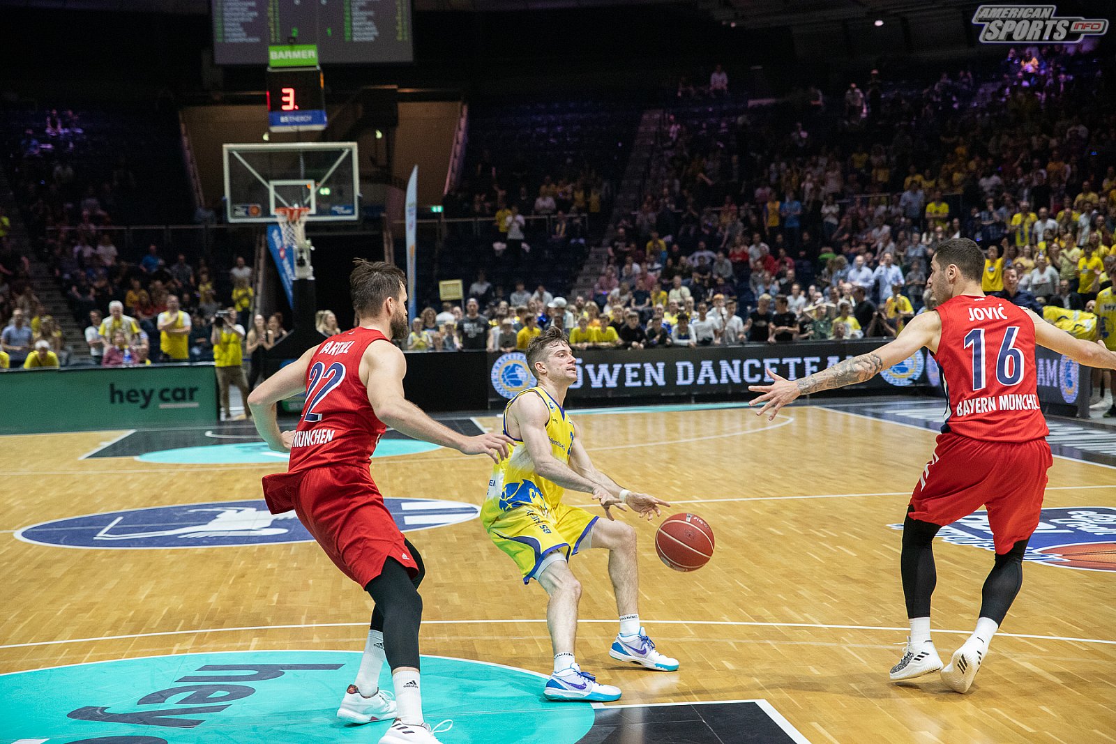 BBL Playoffs: Basketball Löwen Braunschweig vs. FC Bayern München 74:84 24.05.2019 