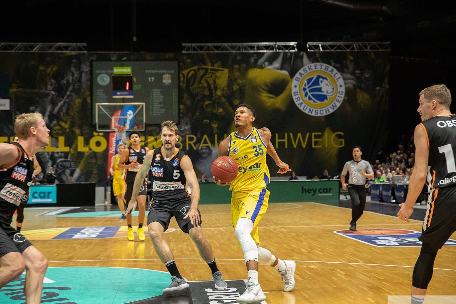 BBL: Basketball Löwen Braunschweig vs. Ratiopharm Ulm 94:88 05.10.2019 