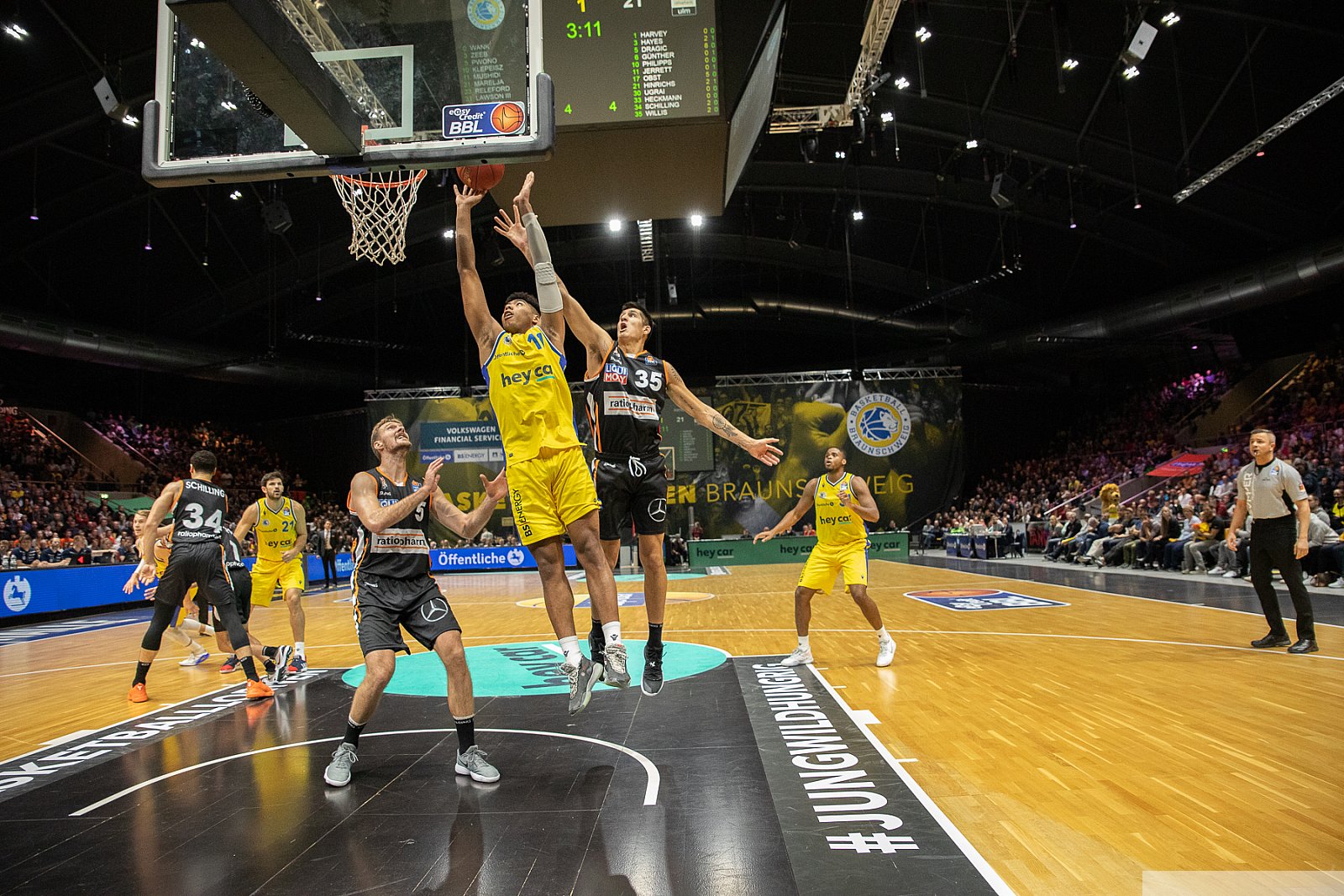 BBL: Basketball Löwen Braunschweig vs. Ratiopharm Ulm 94:88 05.10.2019 