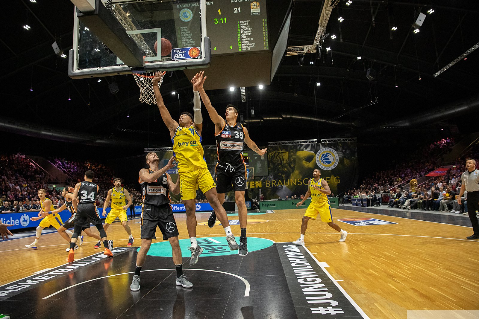 BBL: Basketball Löwen Braunschweig vs. Ratiopharm Ulm 94:88 05.10.2019 