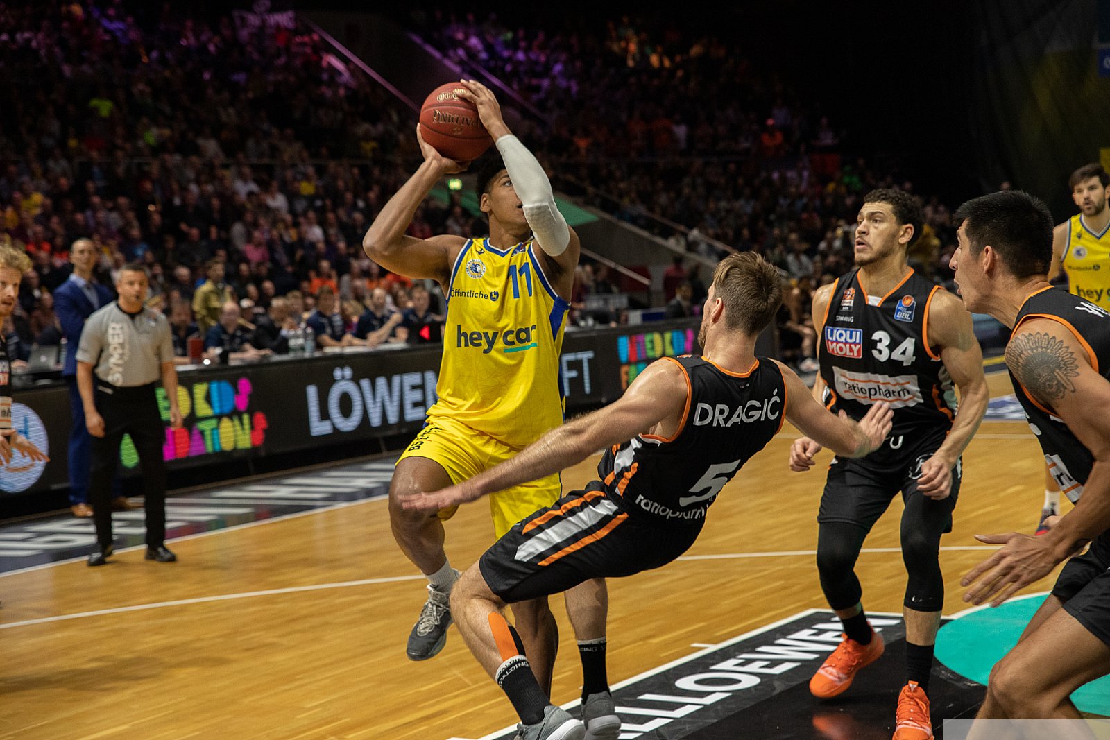 BBL: Basketball Löwen Braunschweig vs. Ratiopharm Ulm 94:88 05.10.2019 