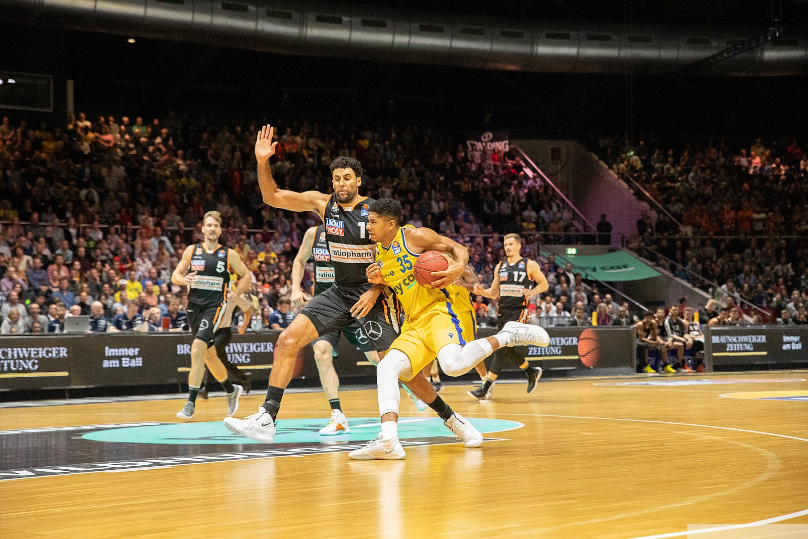 BBL: Basketball Löwen Braunschweig vs. Ratiopharm Ulm 94:88 05.10.2019 