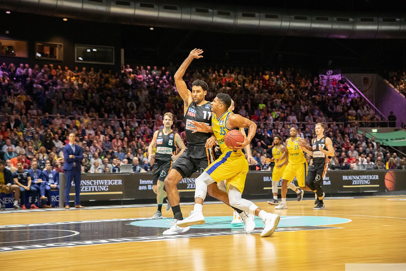 BBL: Basketball Löwen Braunschweig vs. Ratiopharm Ulm 94:88 05.10.2019 