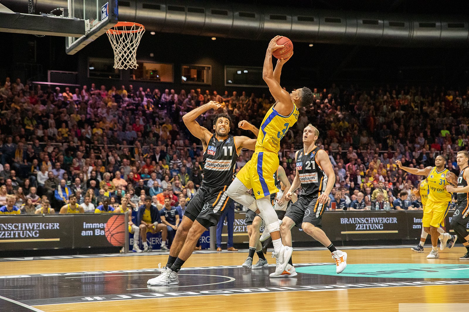 BBL: Basketball Löwen Braunschweig vs. Ratiopharm Ulm 94:88 05.10.2019 