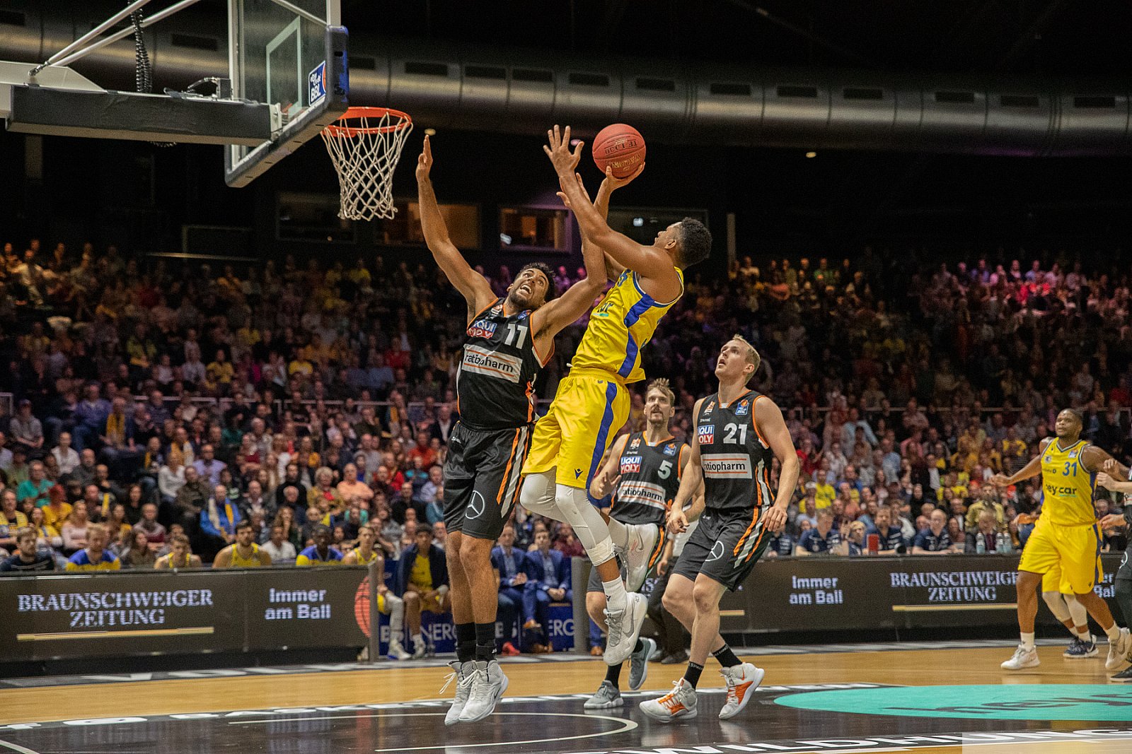 BBL: Basketball Löwen Braunschweig vs. Ratiopharm Ulm 94:88 05.10.2019 