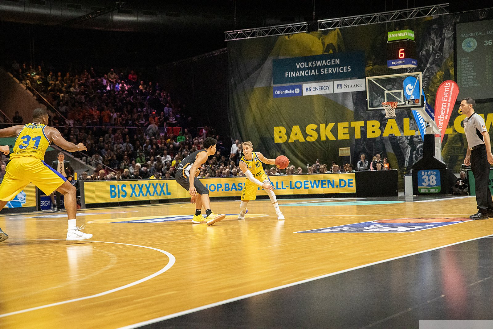 BBL: Basketball Löwen Braunschweig vs. Ratiopharm Ulm 94:88 05.10.2019 