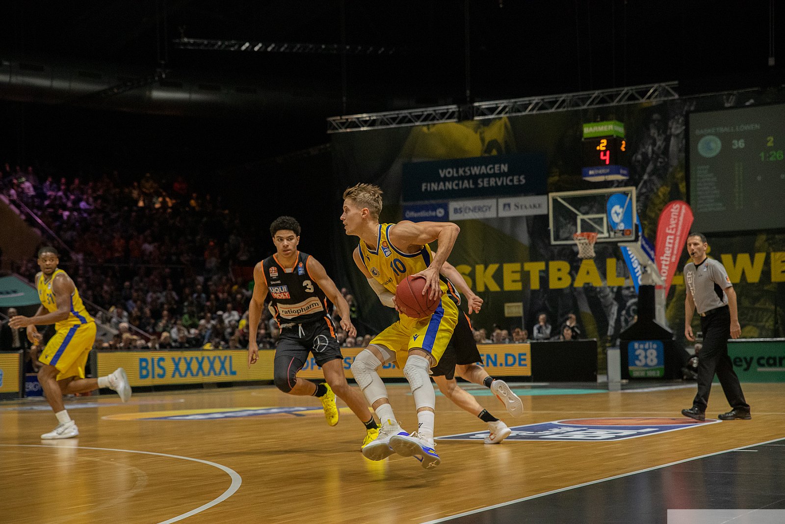 BBL: Basketball Löwen Braunschweig vs. Ratiopharm Ulm 94:88 05.10.2019 