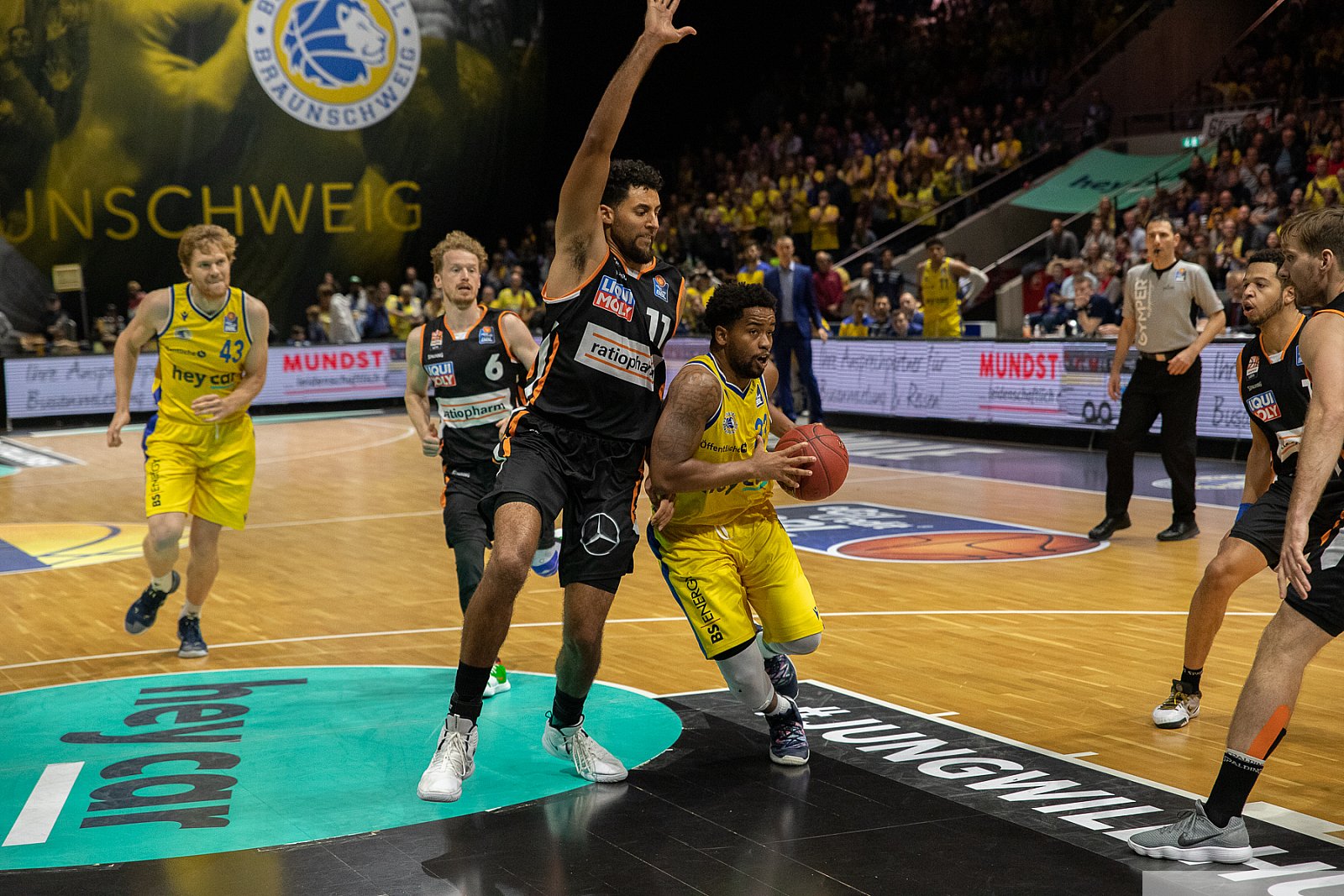 BBL: Basketball Löwen Braunschweig vs. Ratiopharm Ulm 94:88 05.10.2019 