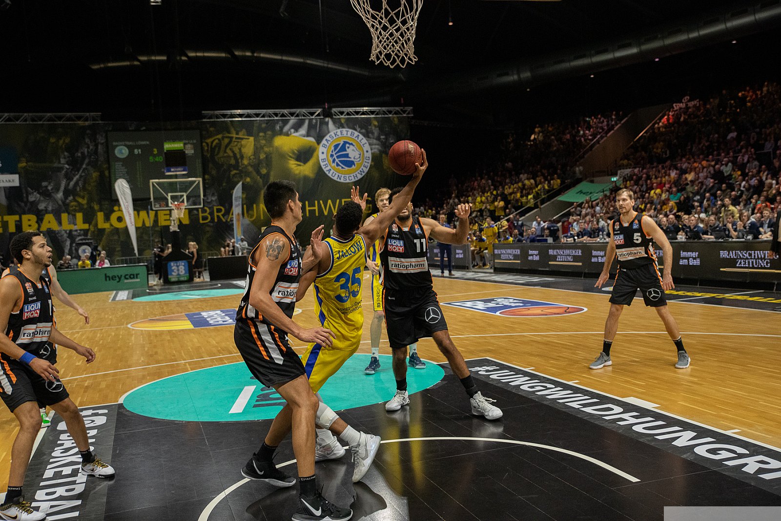 BBL: Basketball Löwen Braunschweig vs. Ratiopharm Ulm 94:88 05.10.2019 