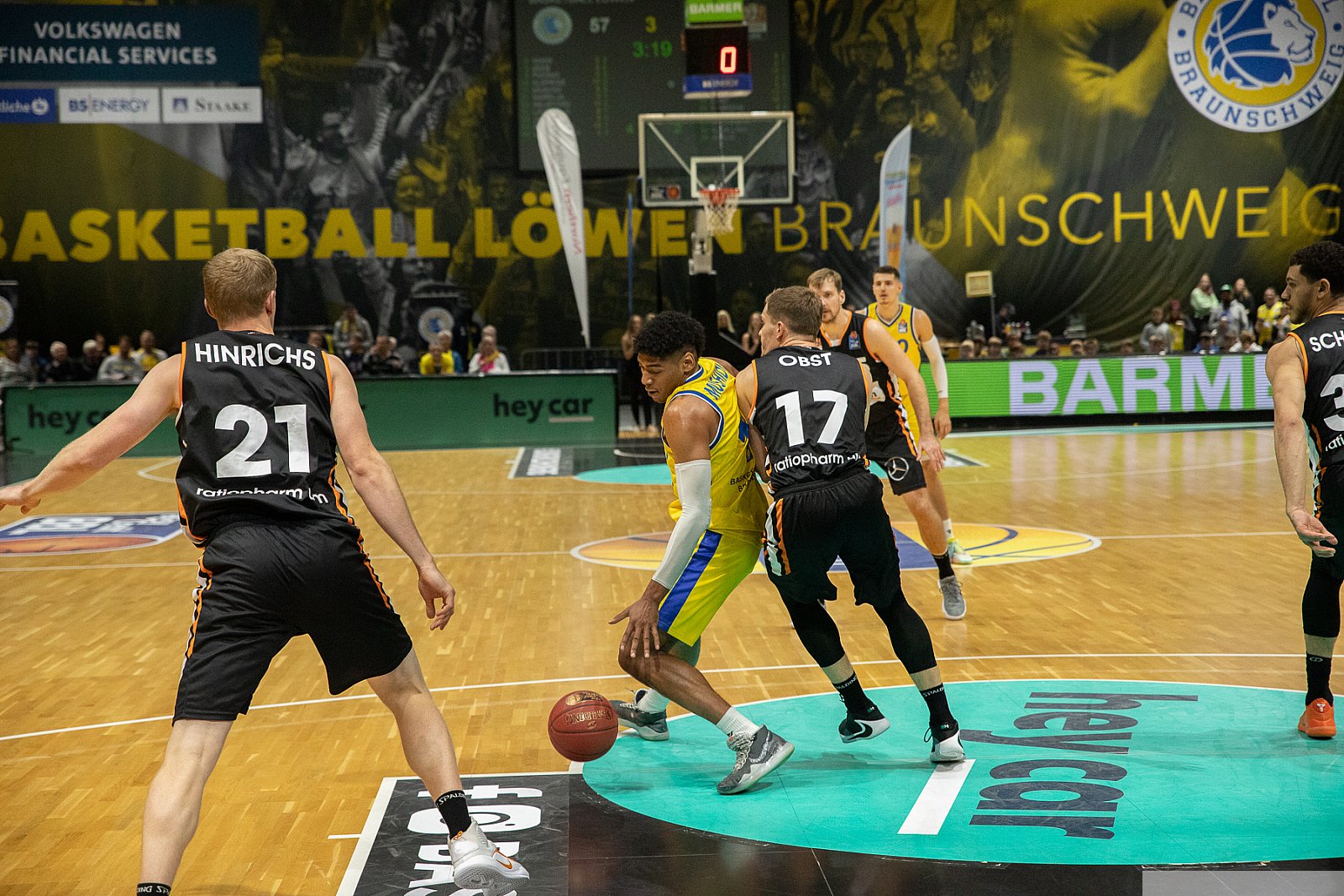 BBL: Basketball Löwen Braunschweig vs. Ratiopharm Ulm 94:88 05.10.2019 