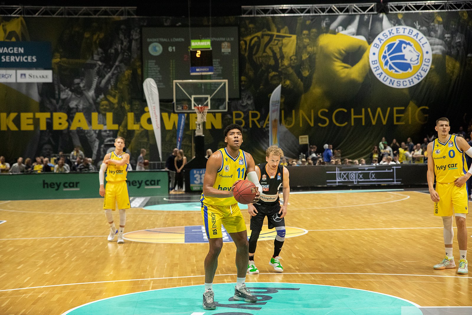 BBL: Basketball Löwen Braunschweig vs. Ratiopharm Ulm 94:88 05.10.2019 