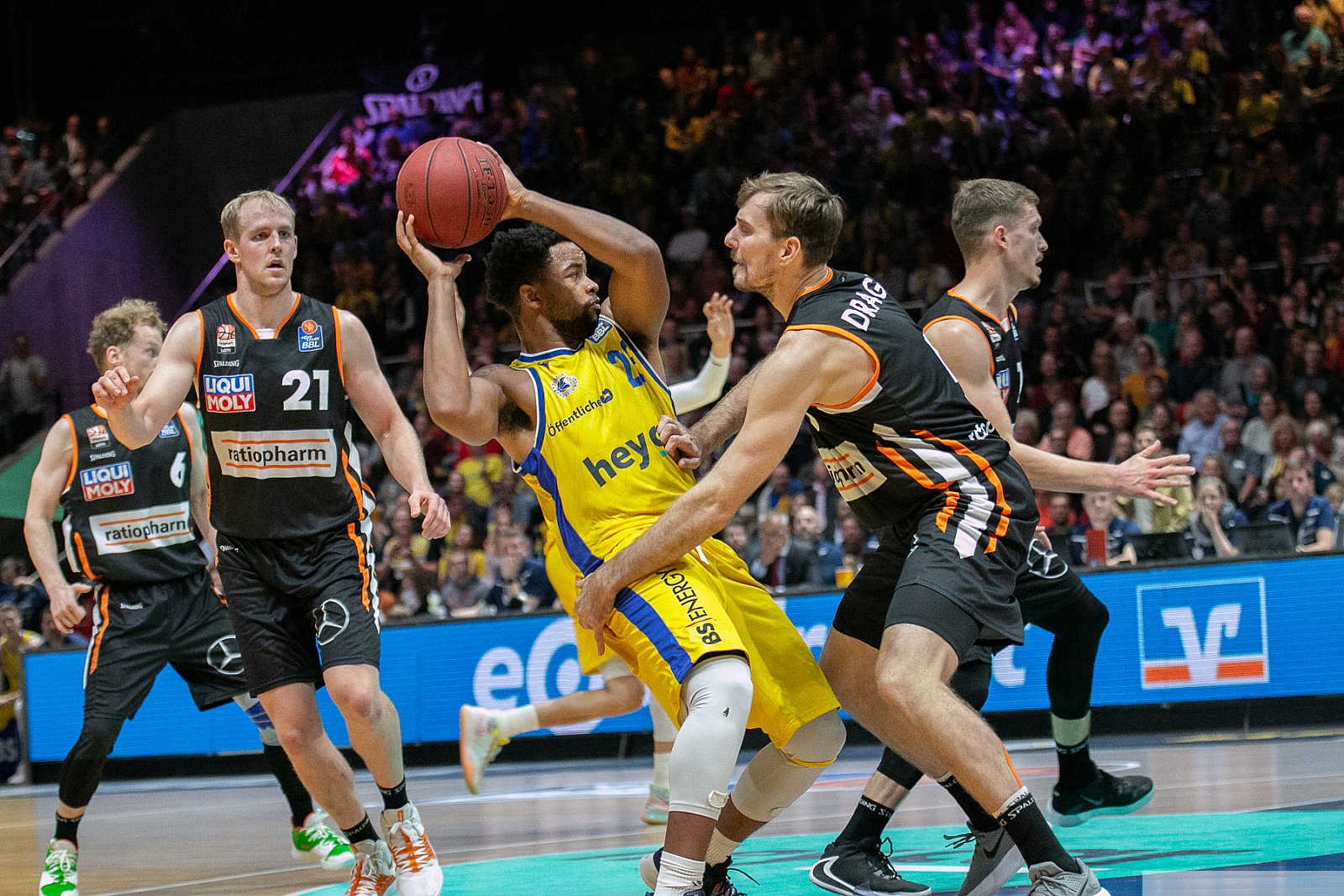BBL: Basketball Löwen Braunschweig vs. Ratiopharm Ulm 94:88 05.10.2019 