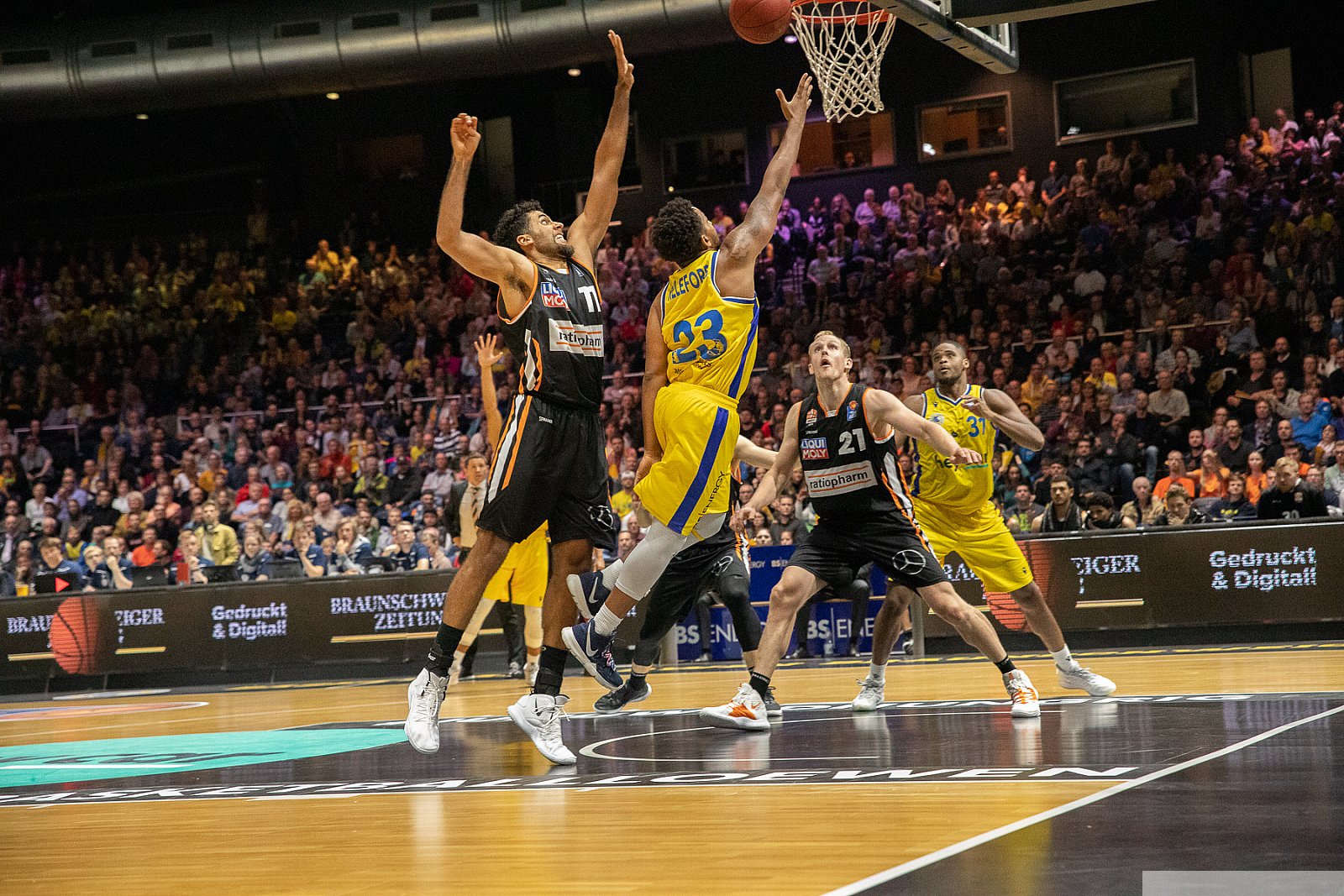 BBL: Basketball Löwen Braunschweig vs. Ratiopharm Ulm 94:88 05.10.2019 