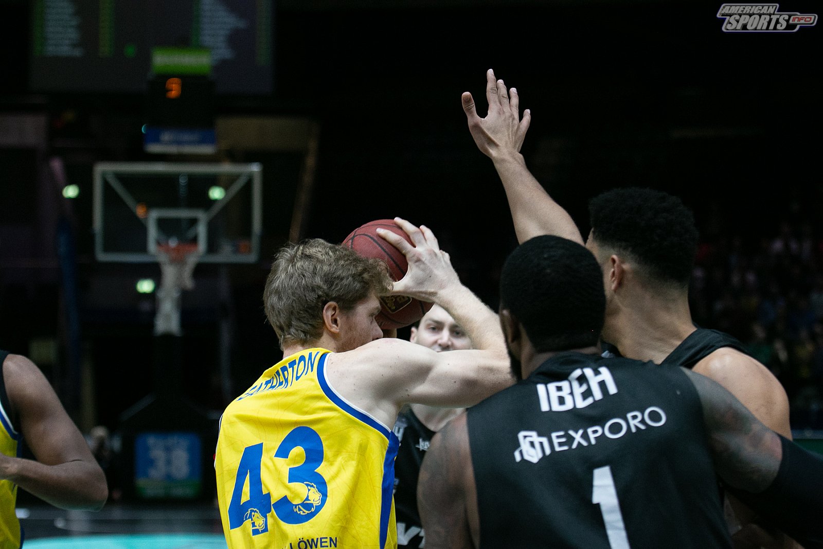 BBL: Braunschweig Basketball Löwen vs Hamburg Towers 94:97 06.12.2019