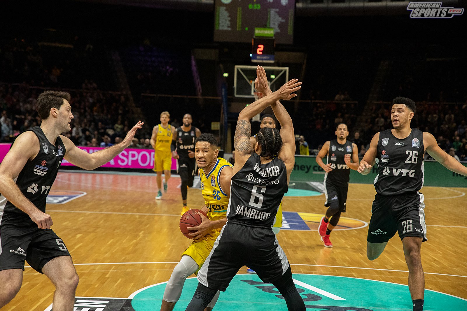 BBL: Braunschweig Basketball Löwen vs Hamburg Towers 94:97 06.12.2019