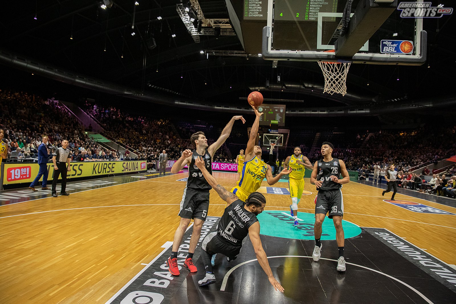 BBL: Braunschweig Basketball Löwen vs Hamburg Towers 94:97 06.12.2019