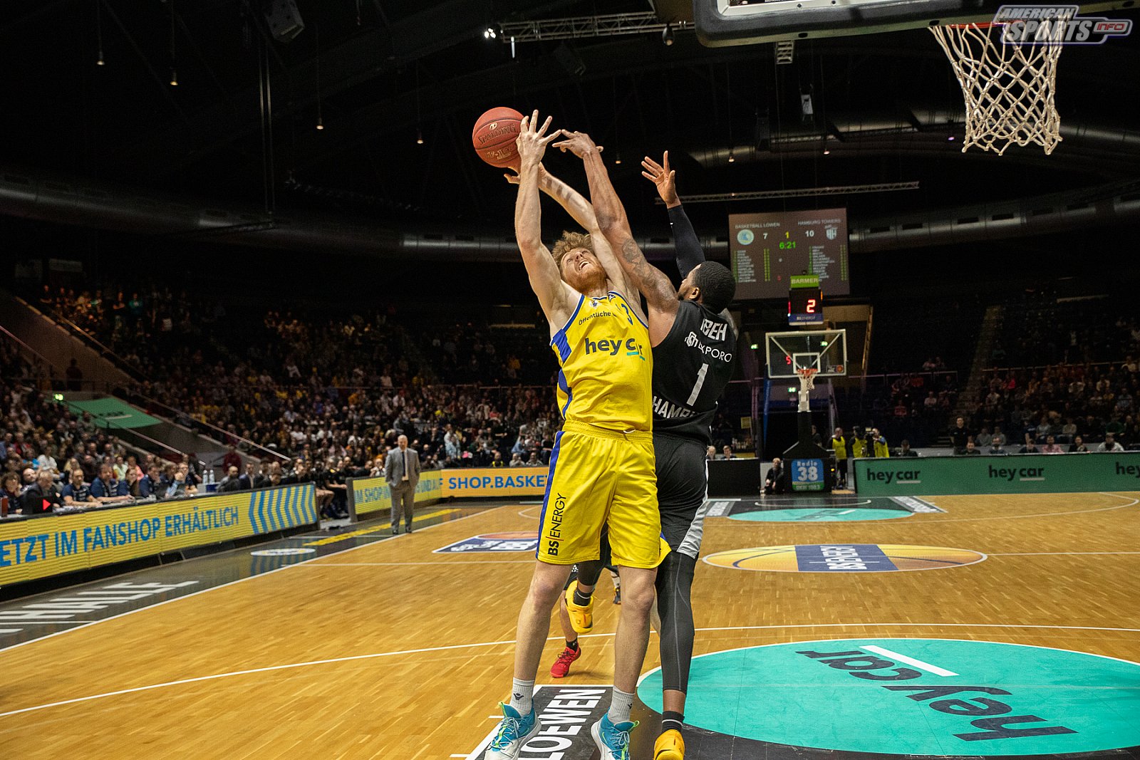 BBL: Braunschweig Basketball Löwen vs Hamburg Towers 94:97 06.12.2019