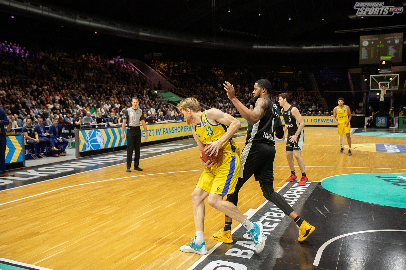 BBL: Braunschweig Basketball Löwen vs Hamburg Towers 94:97 06.12.2019