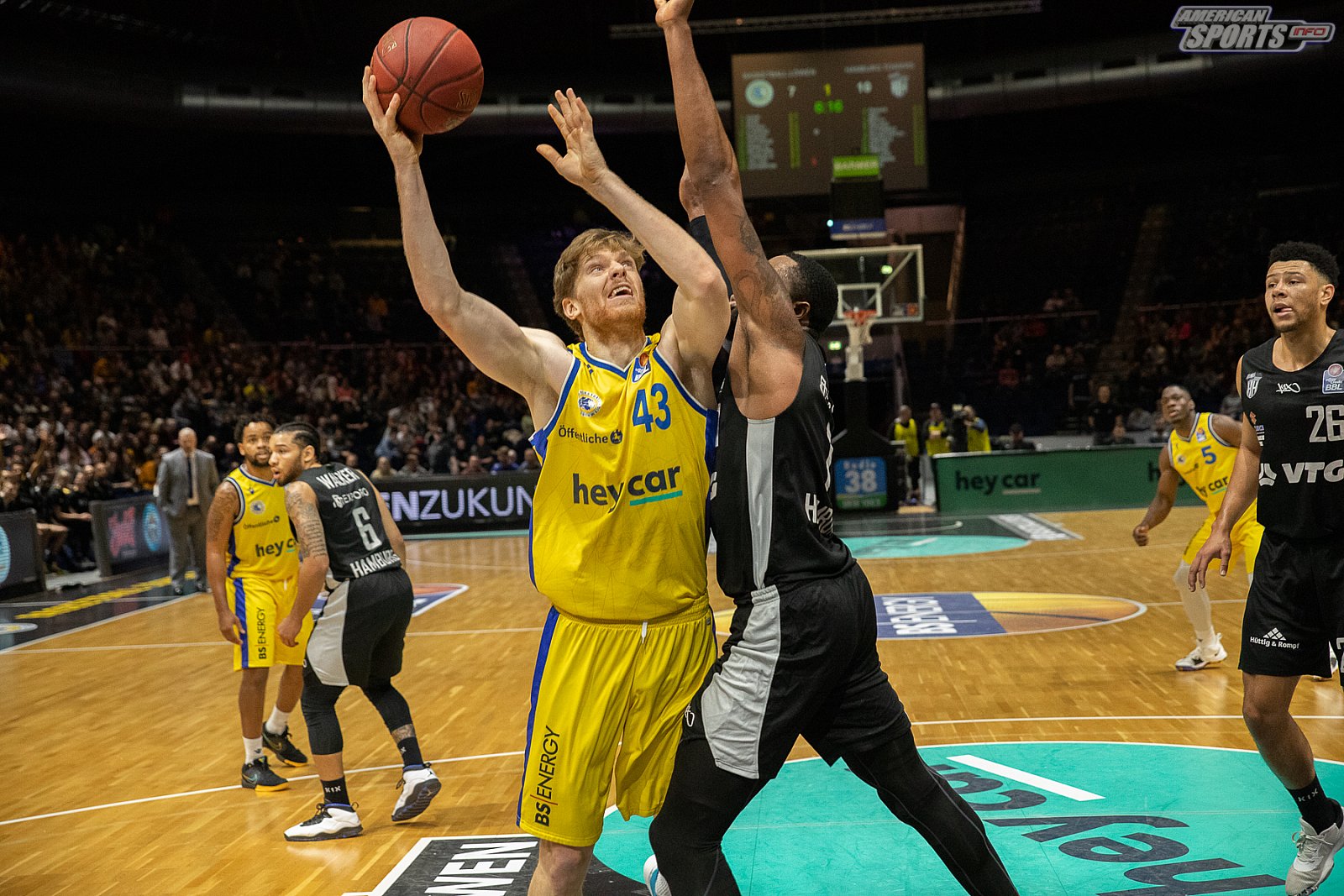 BBL: Braunschweig Basketball Löwen vs Hamburg Towers 94:97 06.12.2019
