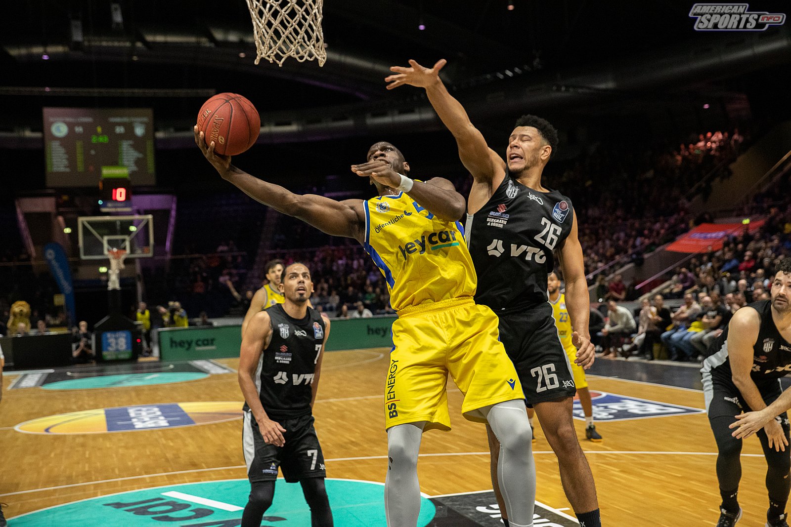 BBL: Braunschweig Basketball Löwen vs Hamburg Towers 94:97 06.12.2019