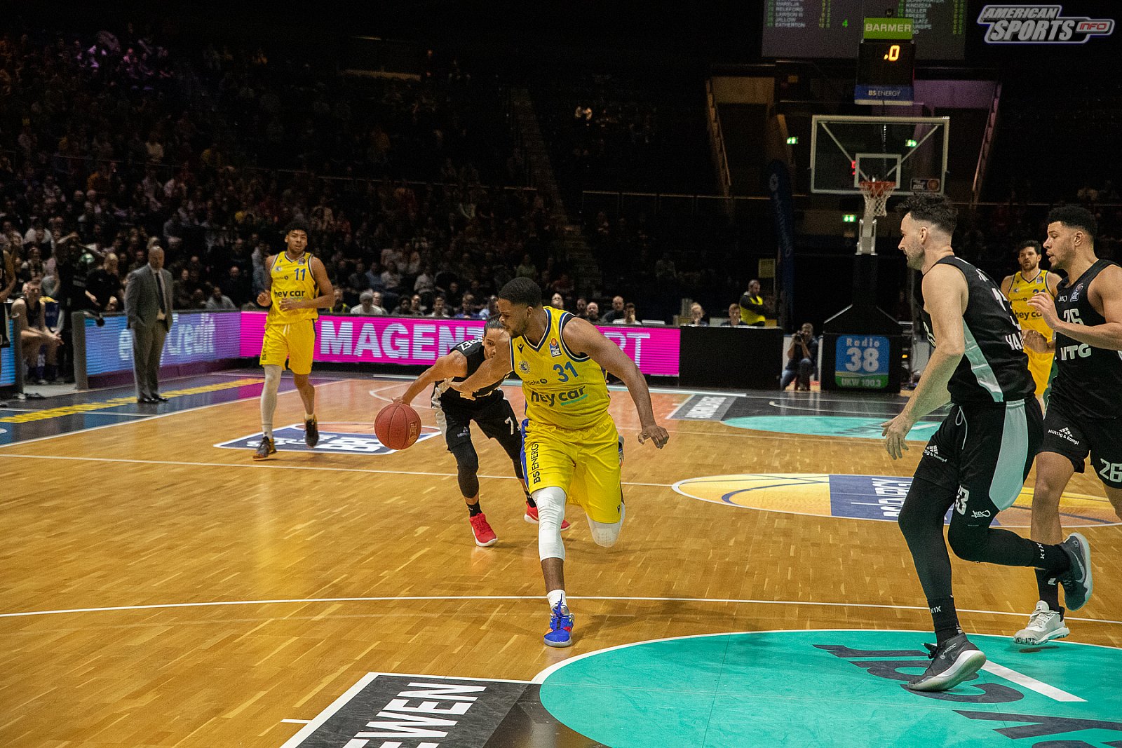 BBL: Braunschweig Basketball Löwen vs Hamburg Towers 94:97 06.12.2019