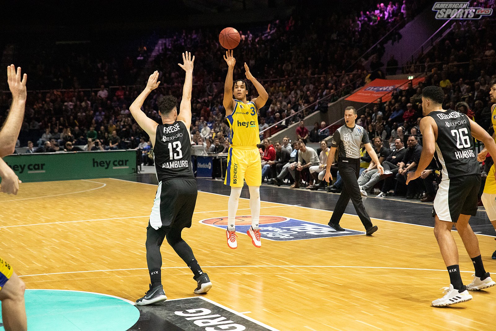 BBL: Braunschweig Basketball Löwen vs Hamburg Towers 94:97 06.12.2019