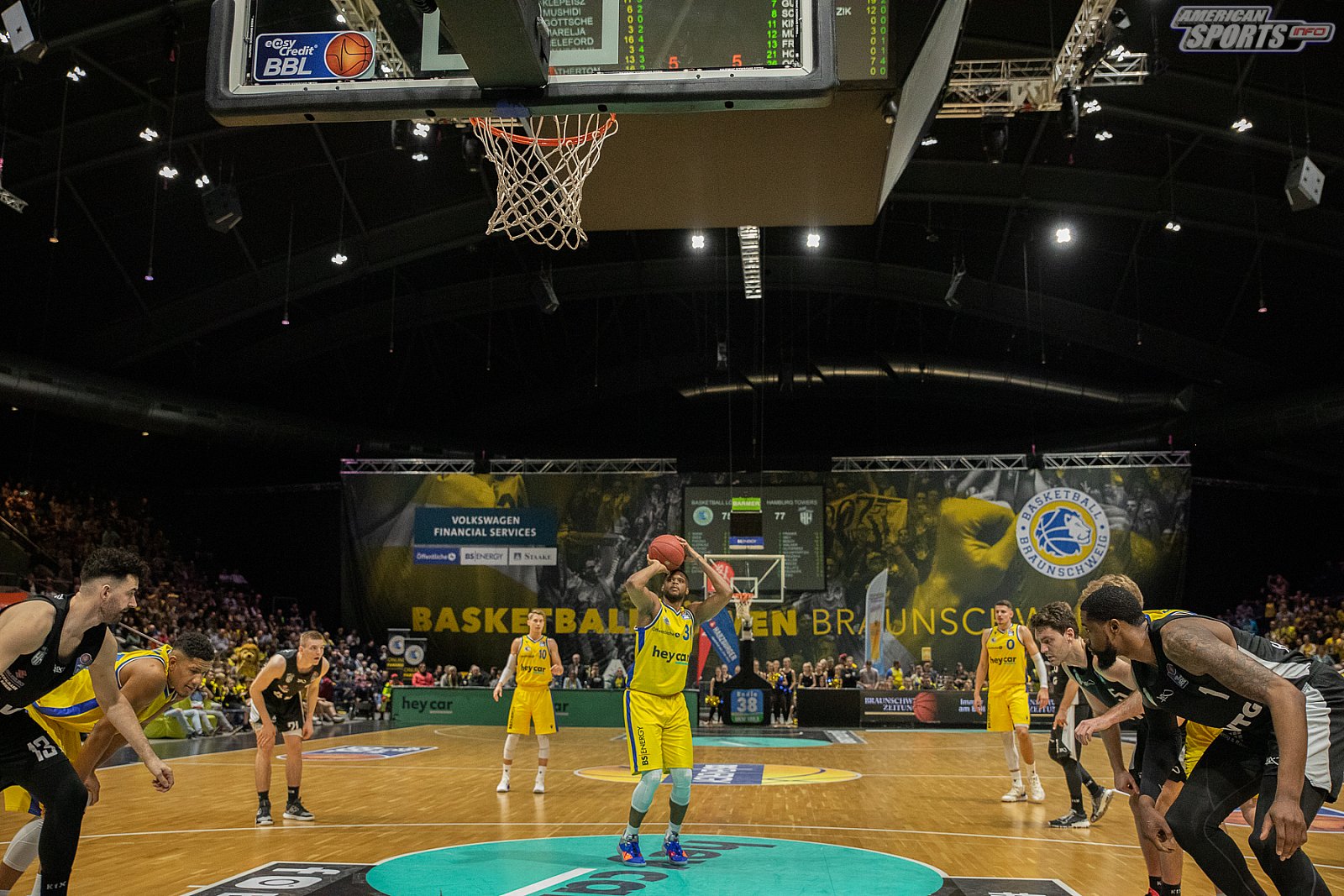 BBL: Braunschweig Basketball Löwen vs Hamburg Towers 94:97 06.12.2019