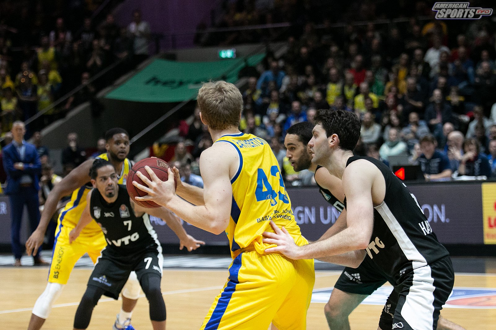 BBL: Braunschweig Basketball Löwen vs Hamburg Towers 94:97 06.12.2019
