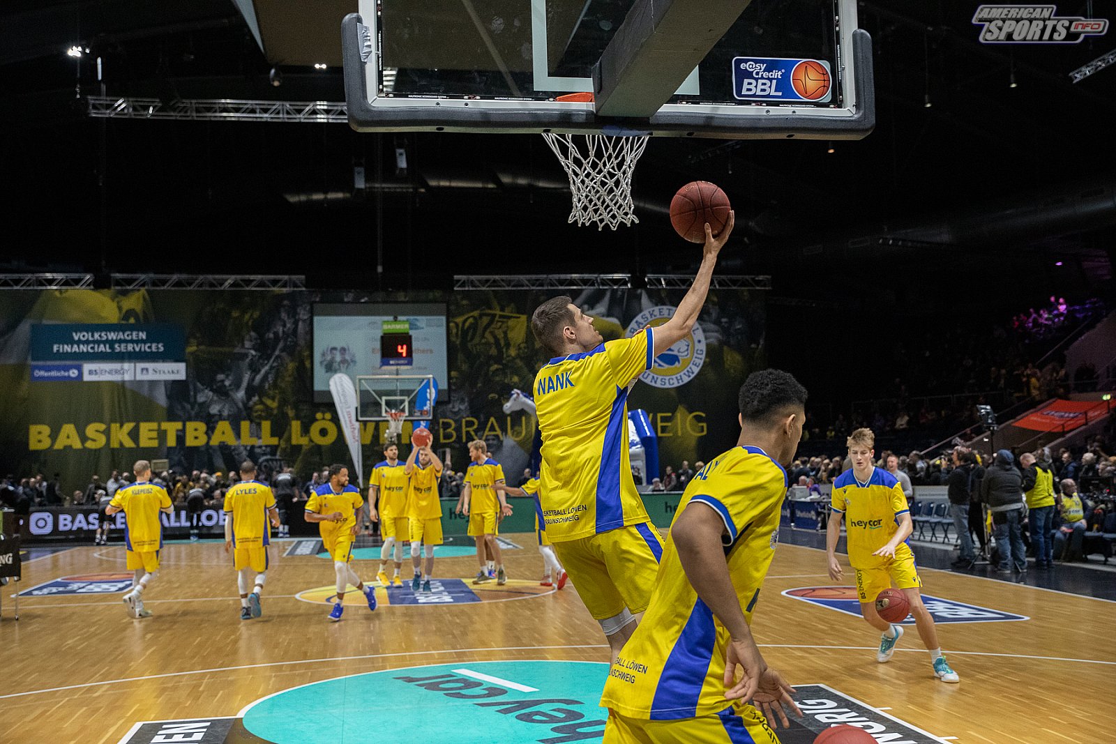 BBL: Basketball Löwen Braunschweig vs HAKRO Merlins Crailsheim 105:115 n.V. 27.12.2019