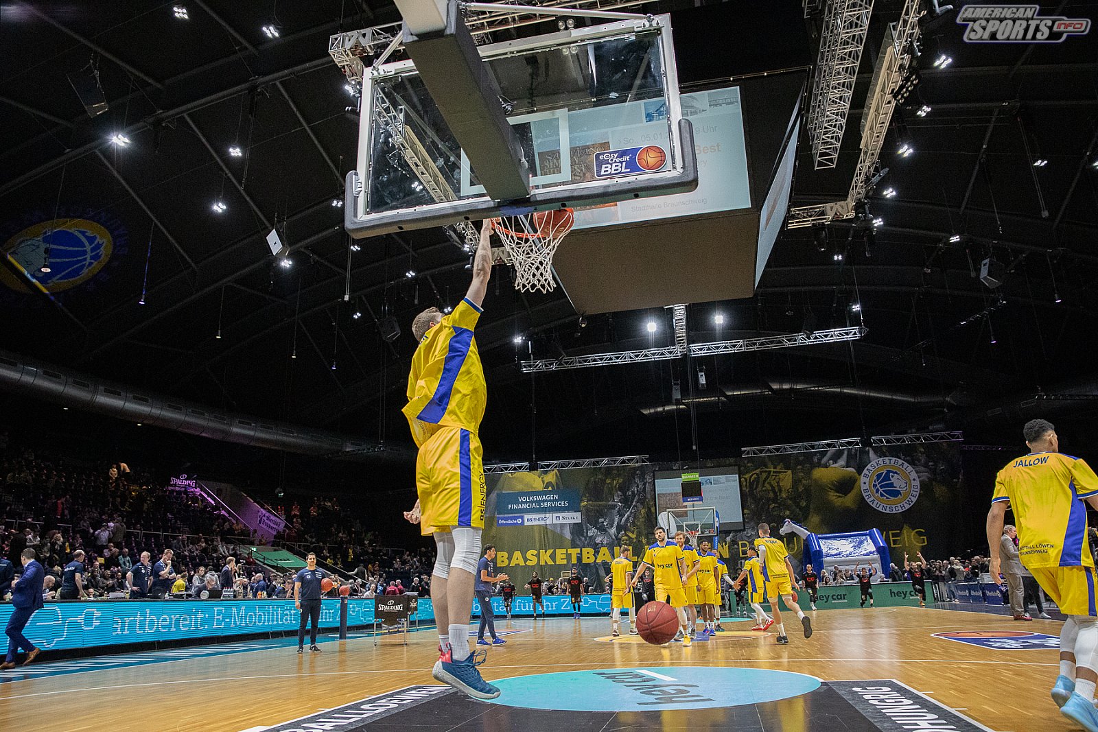 BBL: Basketball Löwen Braunschweig vs HAKRO Merlins Crailsheim 105:115 n.V. 27.12.2019