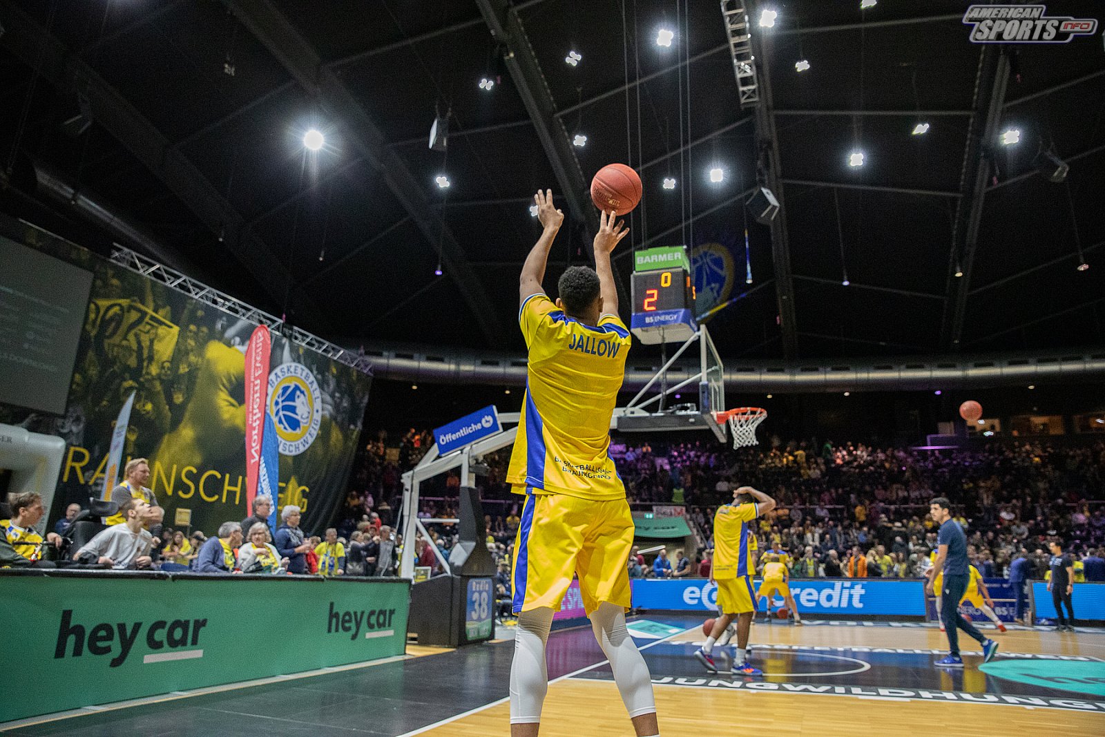 BBL: Basketball Löwen Braunschweig vs HAKRO Merlins Crailsheim 105:115 n.V. 27.12.2019