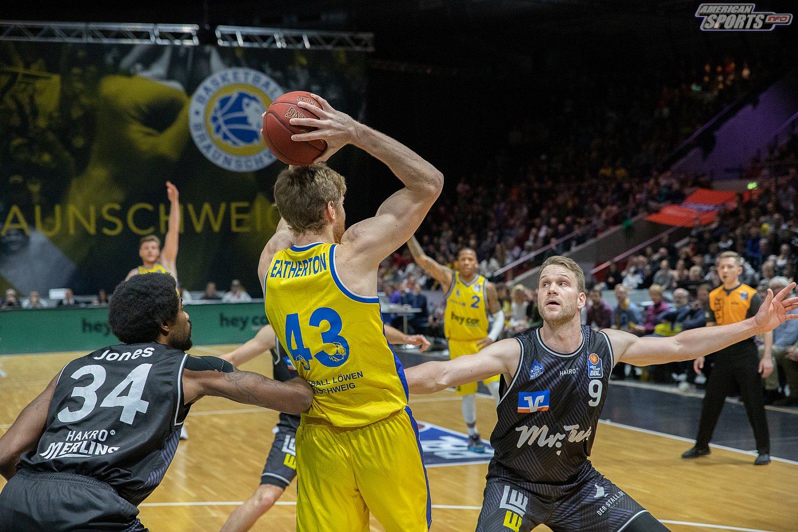 BBL: Basketball Löwen Braunschweig vs HAKRO Merlins Crailsheim 105:115 n.V. 27.12.2019