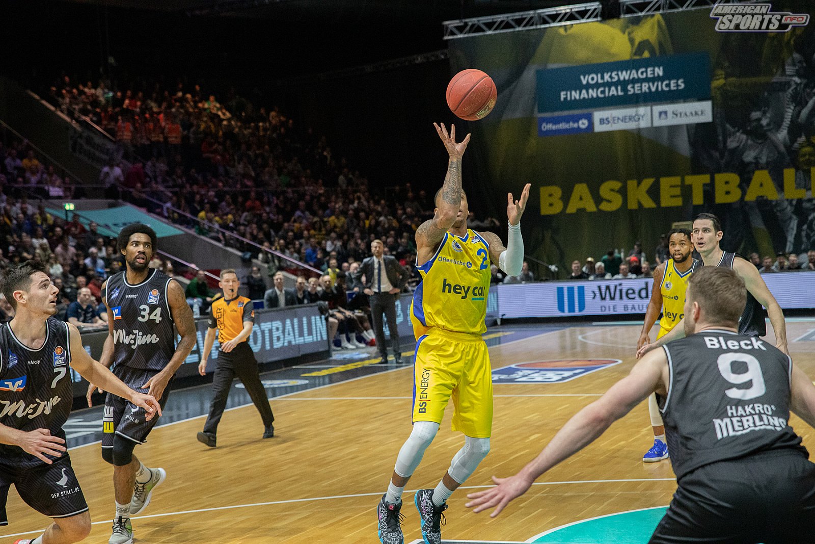 BBL: Basketball Löwen Braunschweig vs HAKRO Merlins Crailsheim 105:115 n.V. 27.12.2019