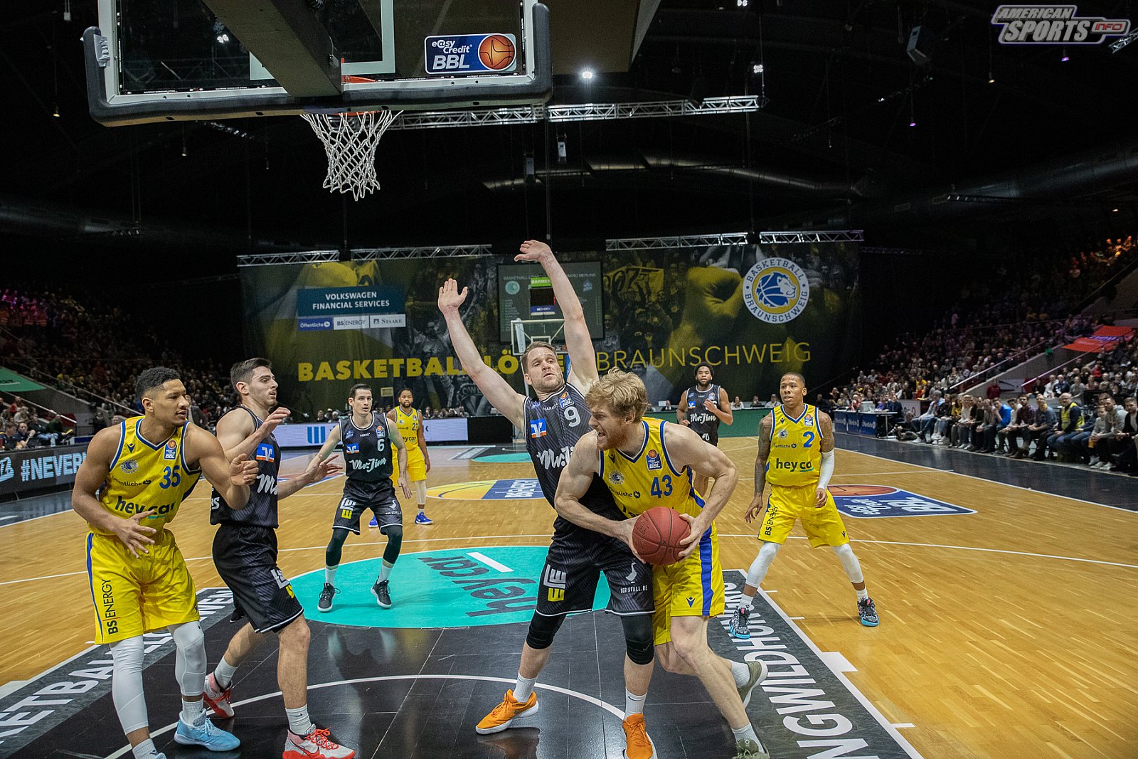 BBL: Basketball Löwen Braunschweig vs HAKRO Merlins Crailsheim 105:115 n.V. 27.12.2019